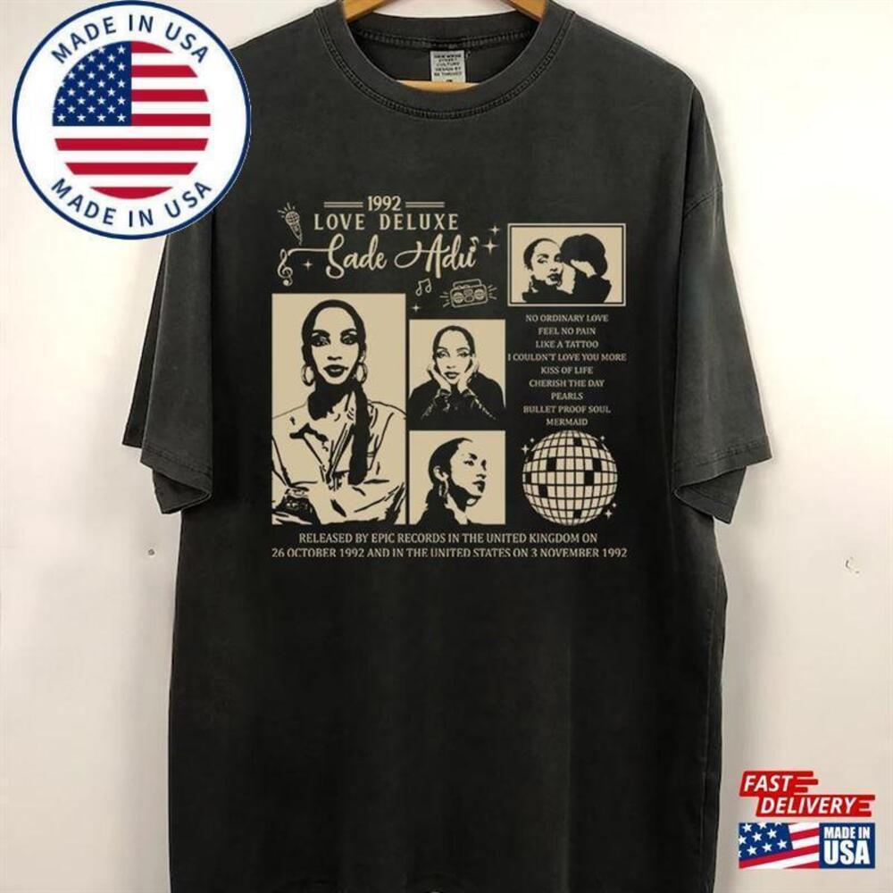 90S Sade Shirt Helen Tour T-Shirt - Picture 1 of 4